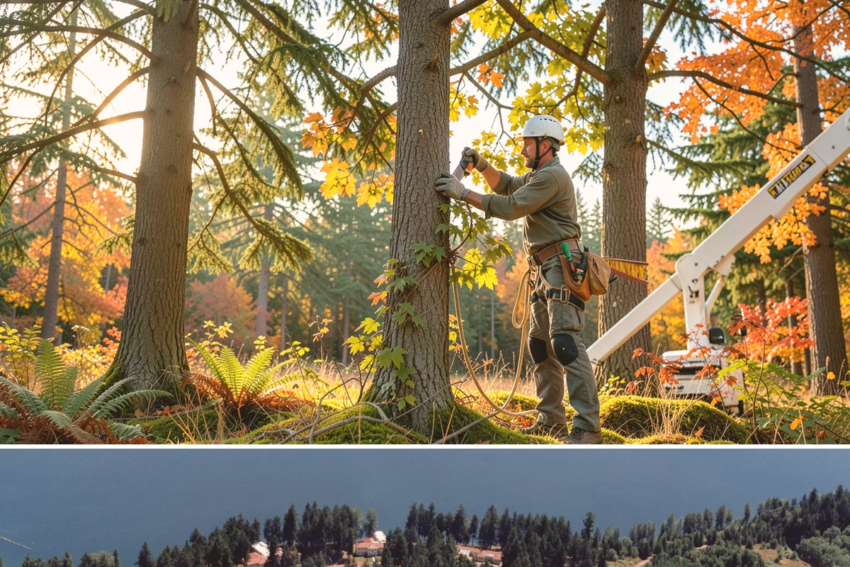 Construction tree protection fencing in Lakewood, Pierce County, WA - This service can be performed year-round in the Puget Sound region but must occur before ground-disturbing construction begins to...