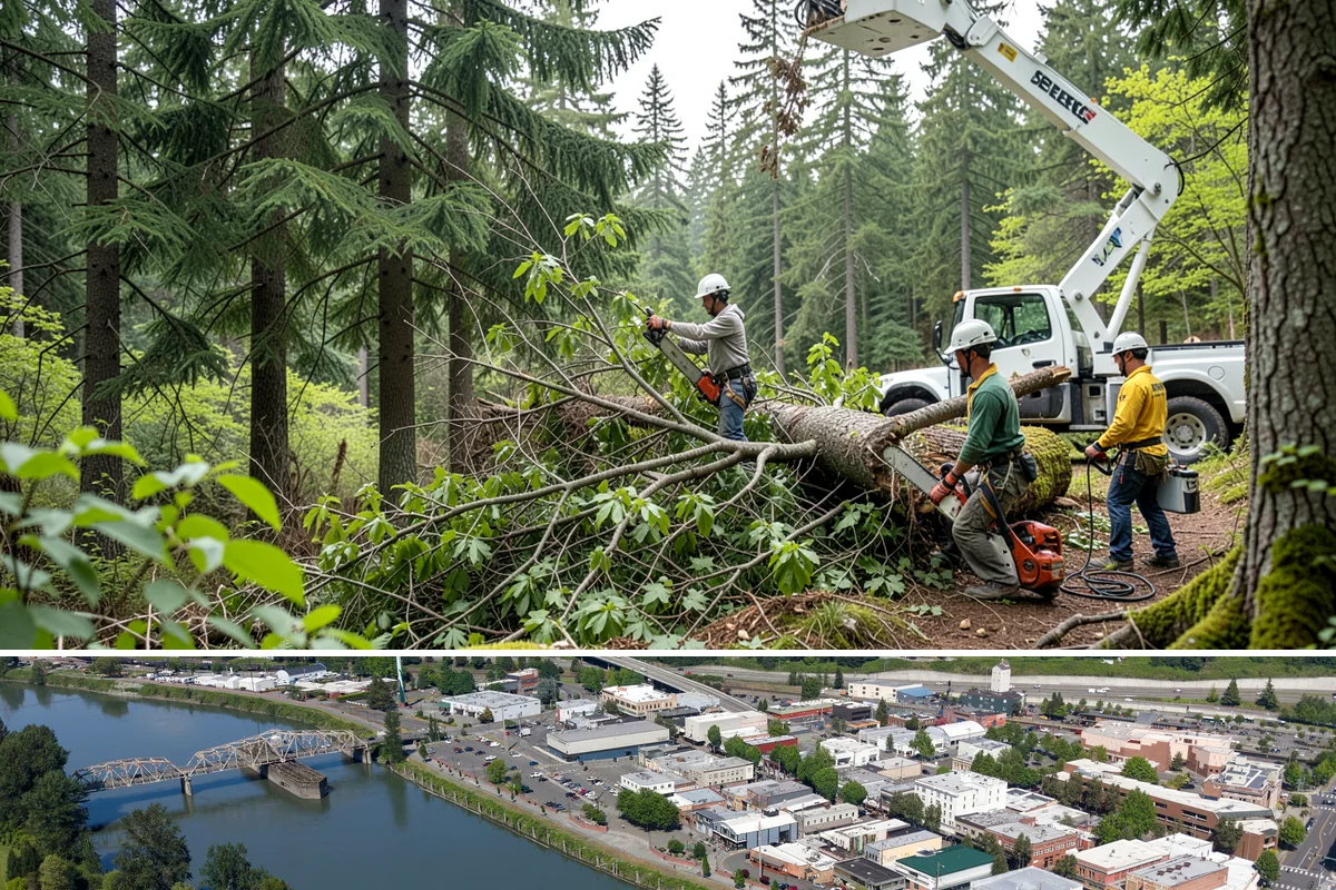 Construction tree protection fencing in Mount Vernon, Skagit County, WA - This service can be performed year-round in the Puget Sound region but must occur before ground-disturbing construction begins to...