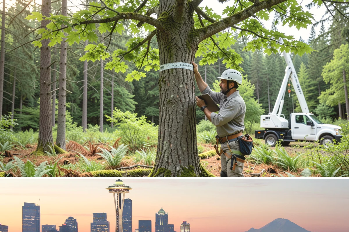 Construction tree protection fencing in Seattle, King County, WA - This service can be performed year-round in the Puget Sound region but must occur before ground-disturbing construction begins to...