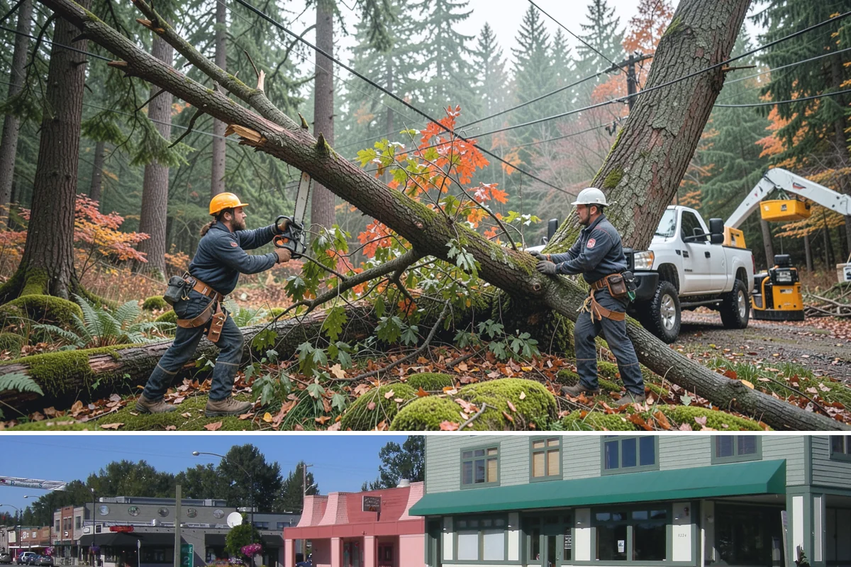 Construction tree protection fencing in Snoqualmie, King County, WA - This service can be performed year-round in the Puget Sound region but must occur before ground-disturbing construction begins to...