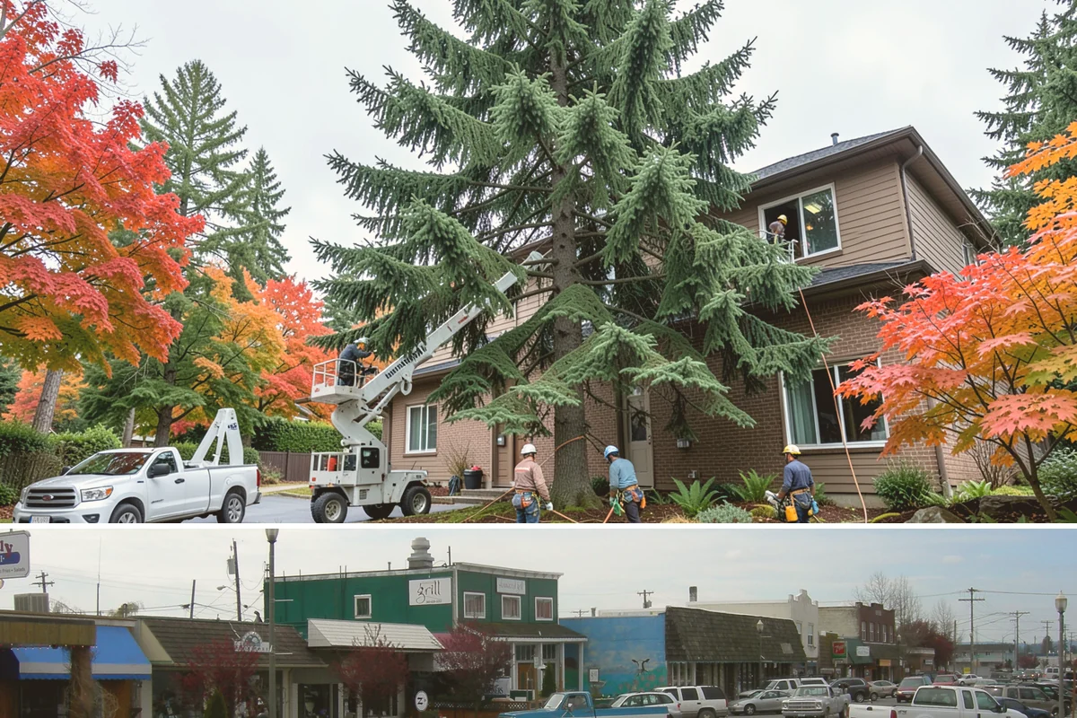Construction tree protection fencing in Stanwood, Snohomish County, WA - This service can be performed year-round in the Puget Sound region but must occur before ground-disturbing construction begins to...