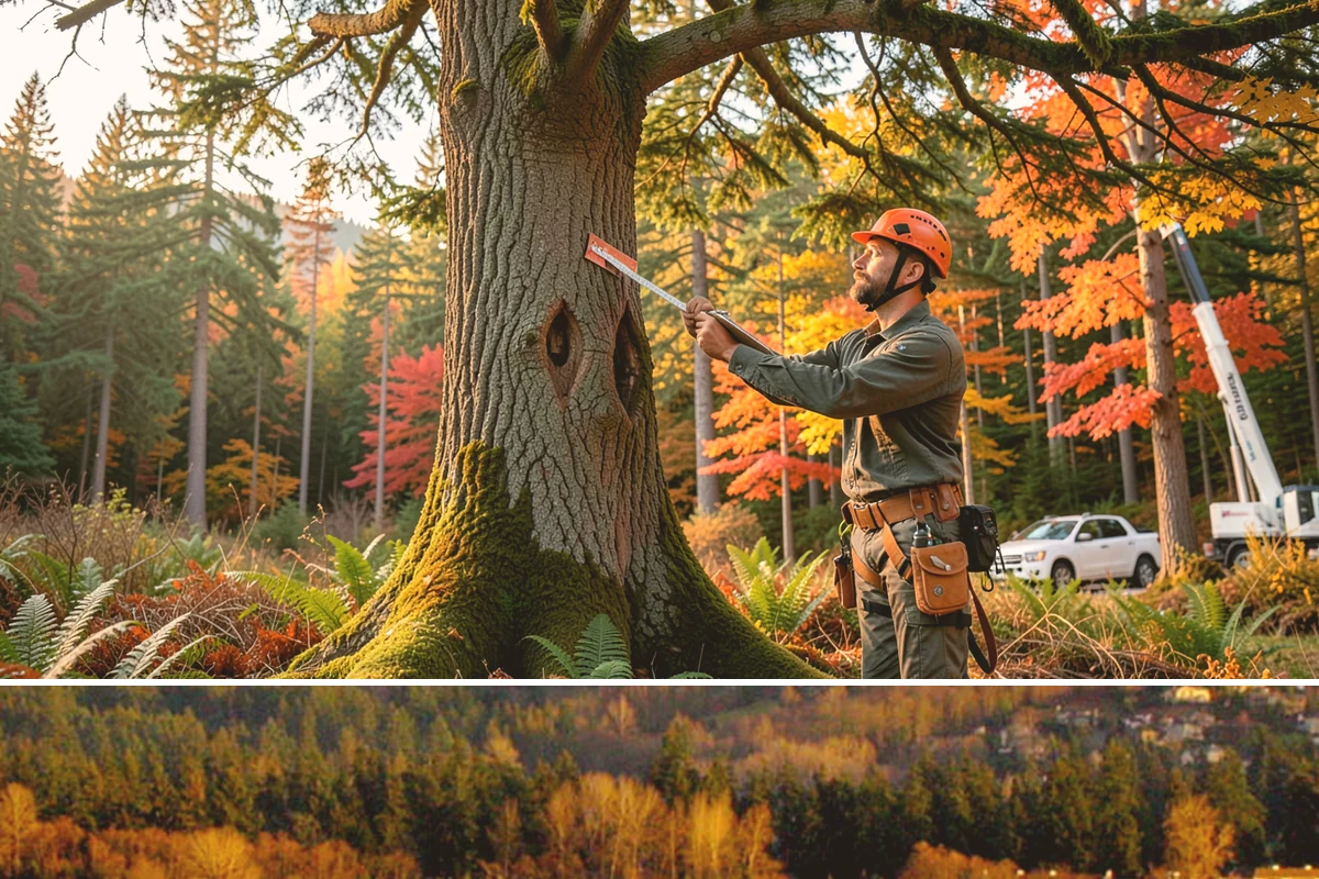 Crane-assisted tree removal in Kenmore, King County, WA - This service can be performed year-round in Puget Sound weather but requires careful planning during wet seasons to manage ground...