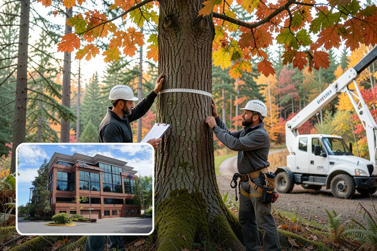 Crane-assisted tree removal in Mountlake Terrace, Snohomish County, WA - Removes safety hazards and reduces liability