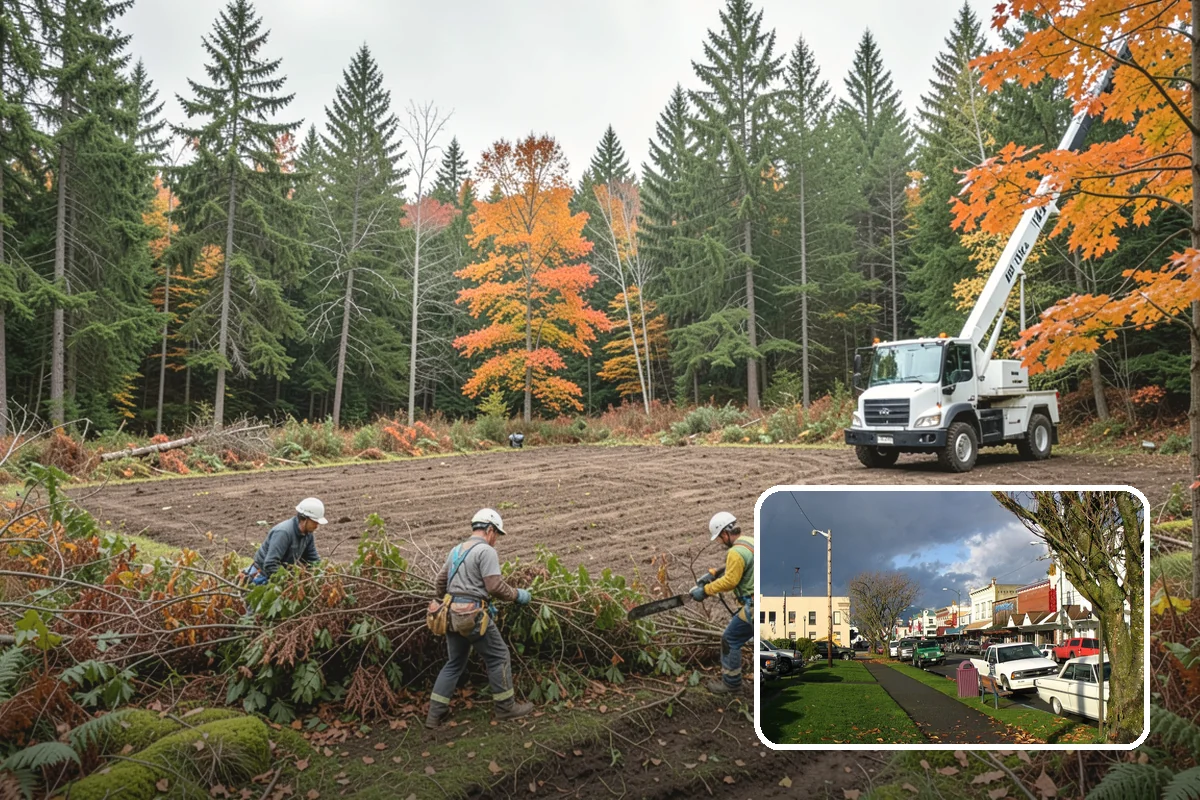 Crown cleaning in Arlington, Snohomish County, WA - Improves tree structure, health, and appearance