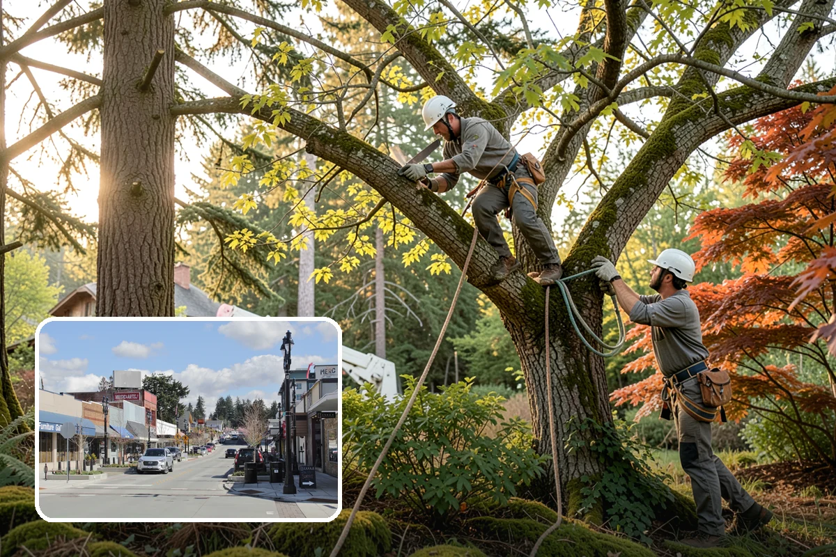 Crown cleaning in Bothell, King County, WA - Improves tree structure, health, and appearance