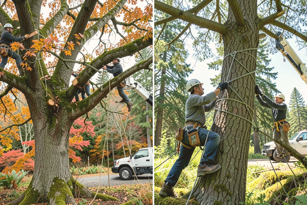 Crown cleaning in Bothell, King County, WA - Assess canopy condition and pruning objectives