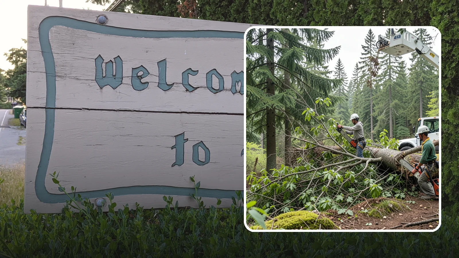 Crown cleaning in Brier, Snohomish County, WA - The selective removal of dead, dying, diseased, and weakly attached branches from the crown.