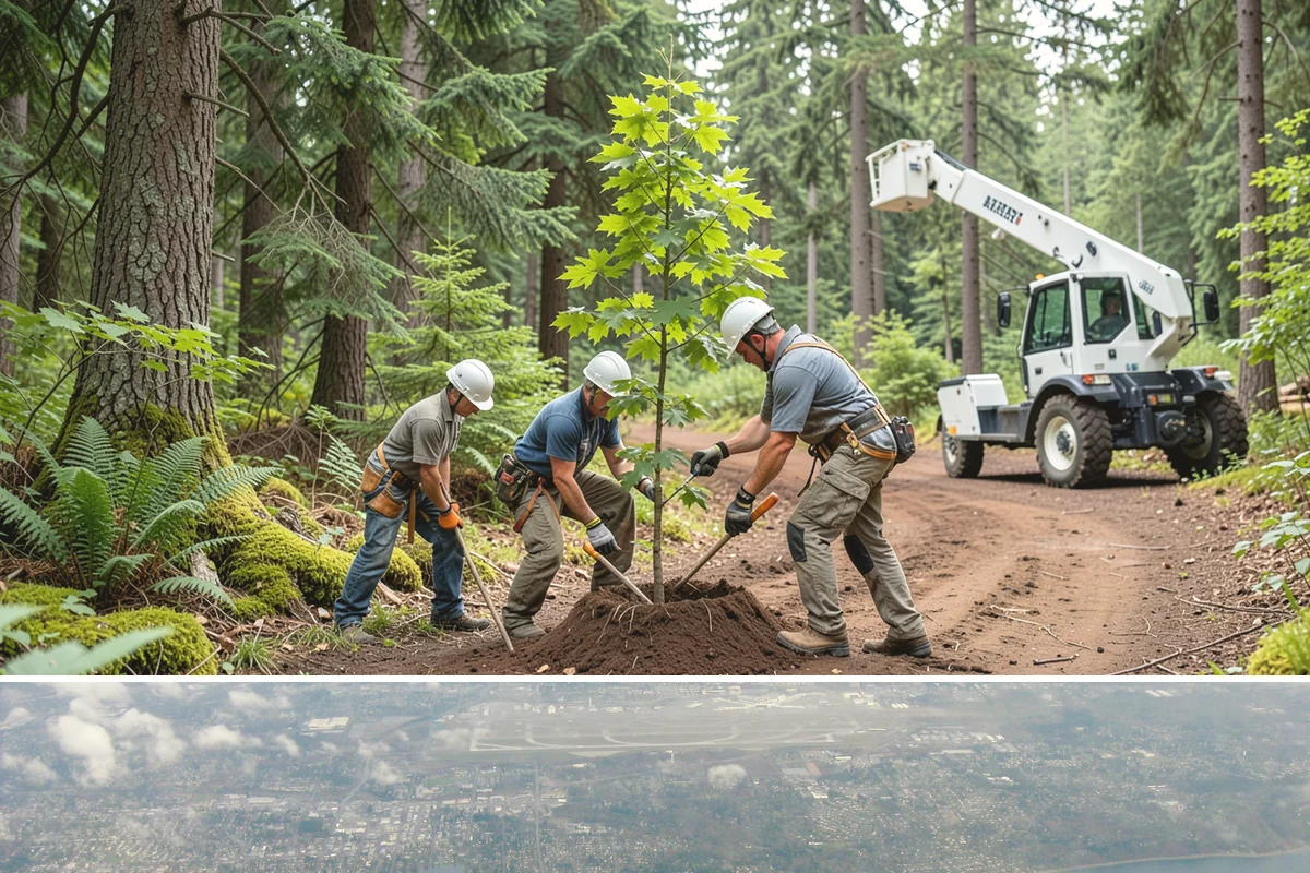 Crown cleaning in Burien, King County, WA - Work should avoid dormant periods when possible for most species in this region, though timing must be adjusted based on specific...