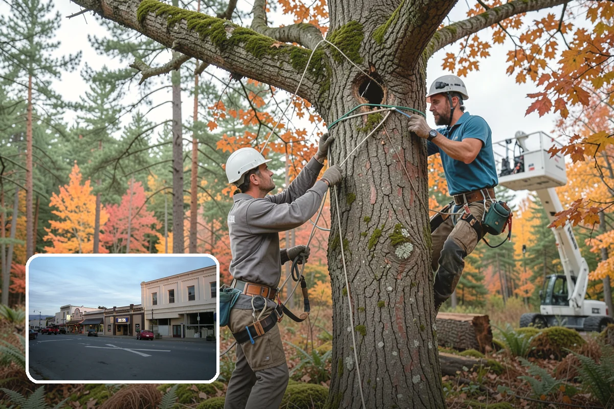 Crown cleaning in Burlington, Skagit County, WA - Improves tree structure, health, and appearance