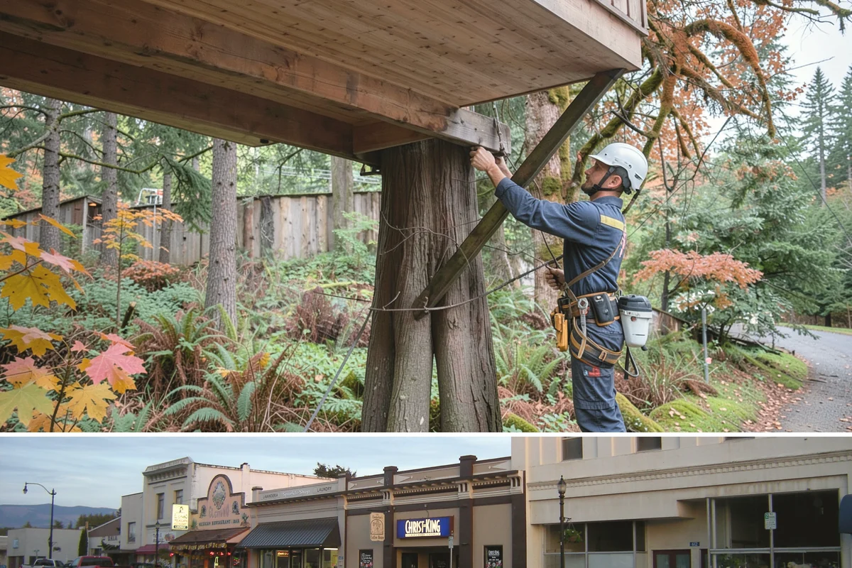 Crown cleaning in Burlington, Skagit County, WA - Work should avoid dormant periods when possible for most species in this region, though timing must be adjusted based on specific...