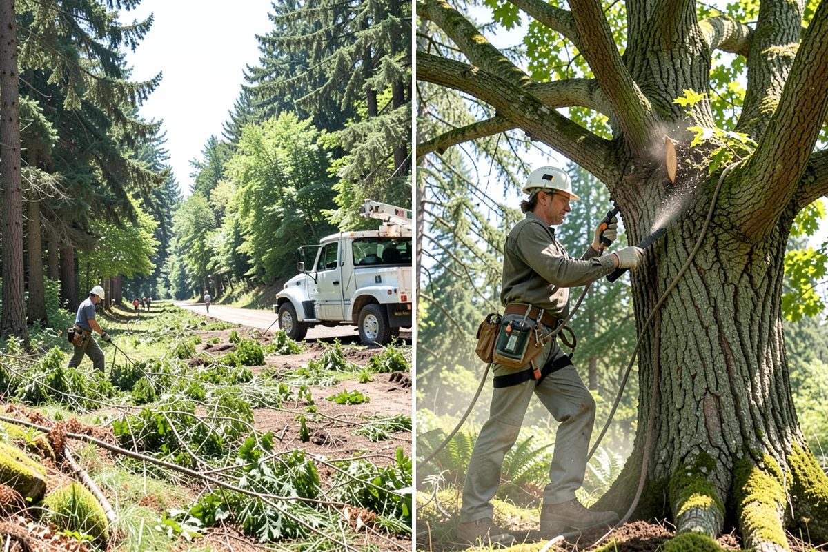 Crown cleaning in Clyde Hill, King County, WA - Assess canopy condition and pruning objectives