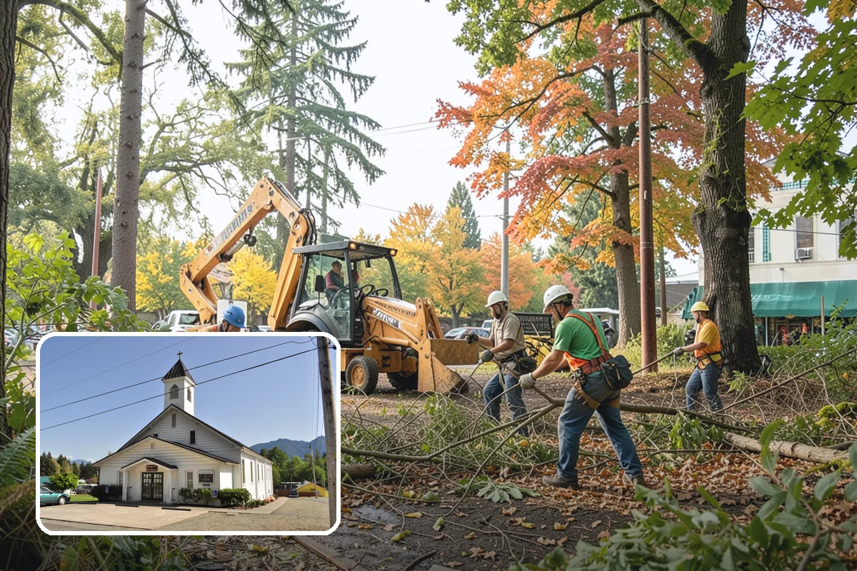 Crown cleaning in Concrete, Skagit County, WA - Improves tree structure, health, and appearance