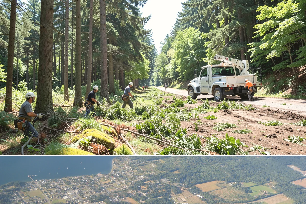 Crown cleaning in Coupeville, Island County, WA - Work should avoid dormant periods when possible for most species in this region, though timing must be adjusted based on specific...