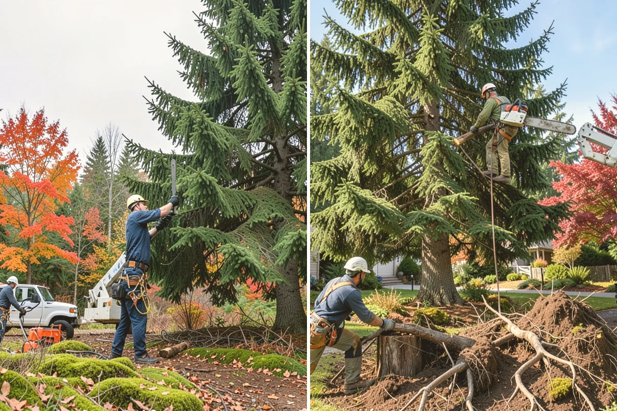 Crown cleaning in Eatonville, Pierce County, WA - Assess canopy condition and pruning objectives
