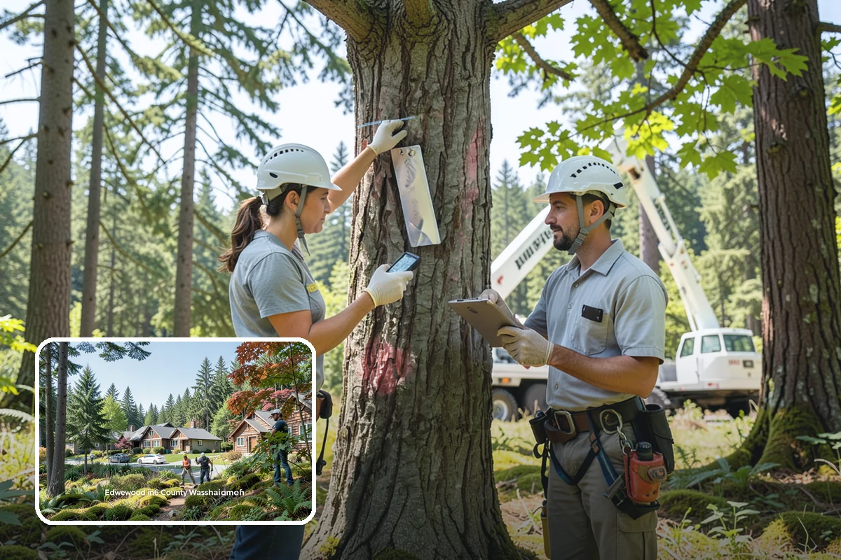 Crown cleaning in Edgewood, Pierce County, WA - Improves tree structure, health, and appearance