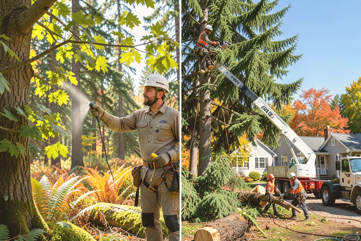 Crown cleaning in Edmonds, Snohomish County, WA - Assess canopy condition and pruning objectives