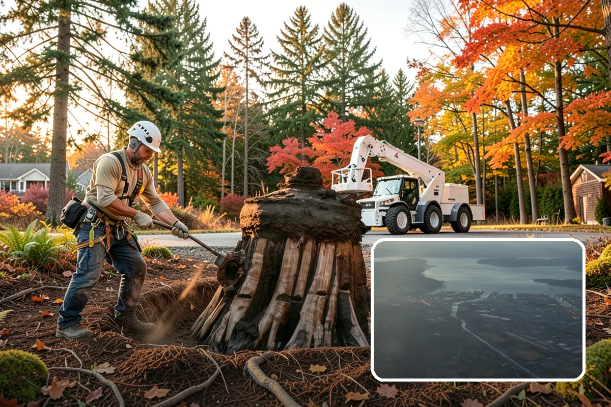 Crown cleaning in Fife, Pierce County, WA - Improves tree structure, health, and appearance
