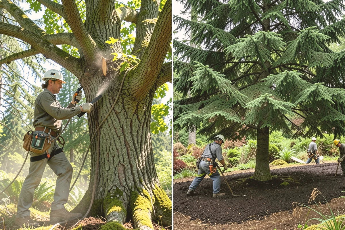 Crown cleaning in Fife, Pierce County, WA - Assess canopy condition and pruning objectives