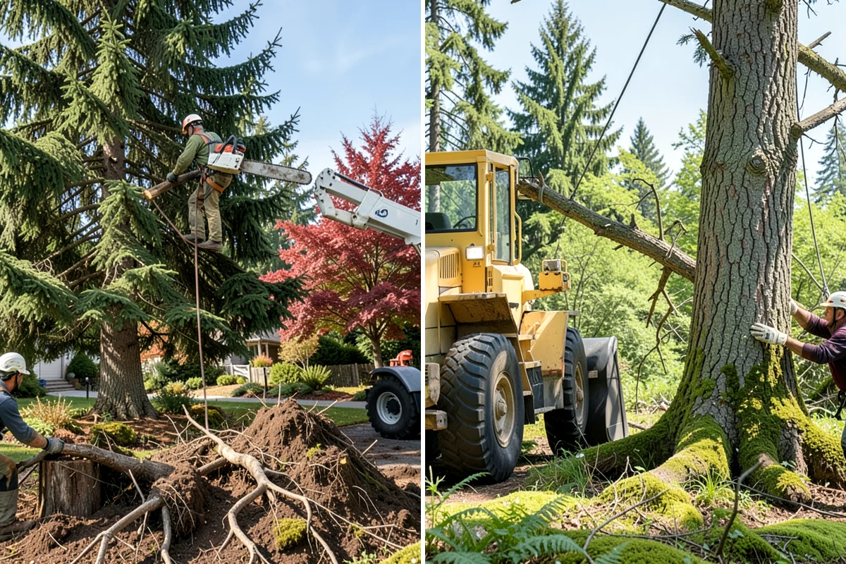 Crown cleaning in Fircrest, Pierce County, WA - Assess canopy condition and pruning objectives