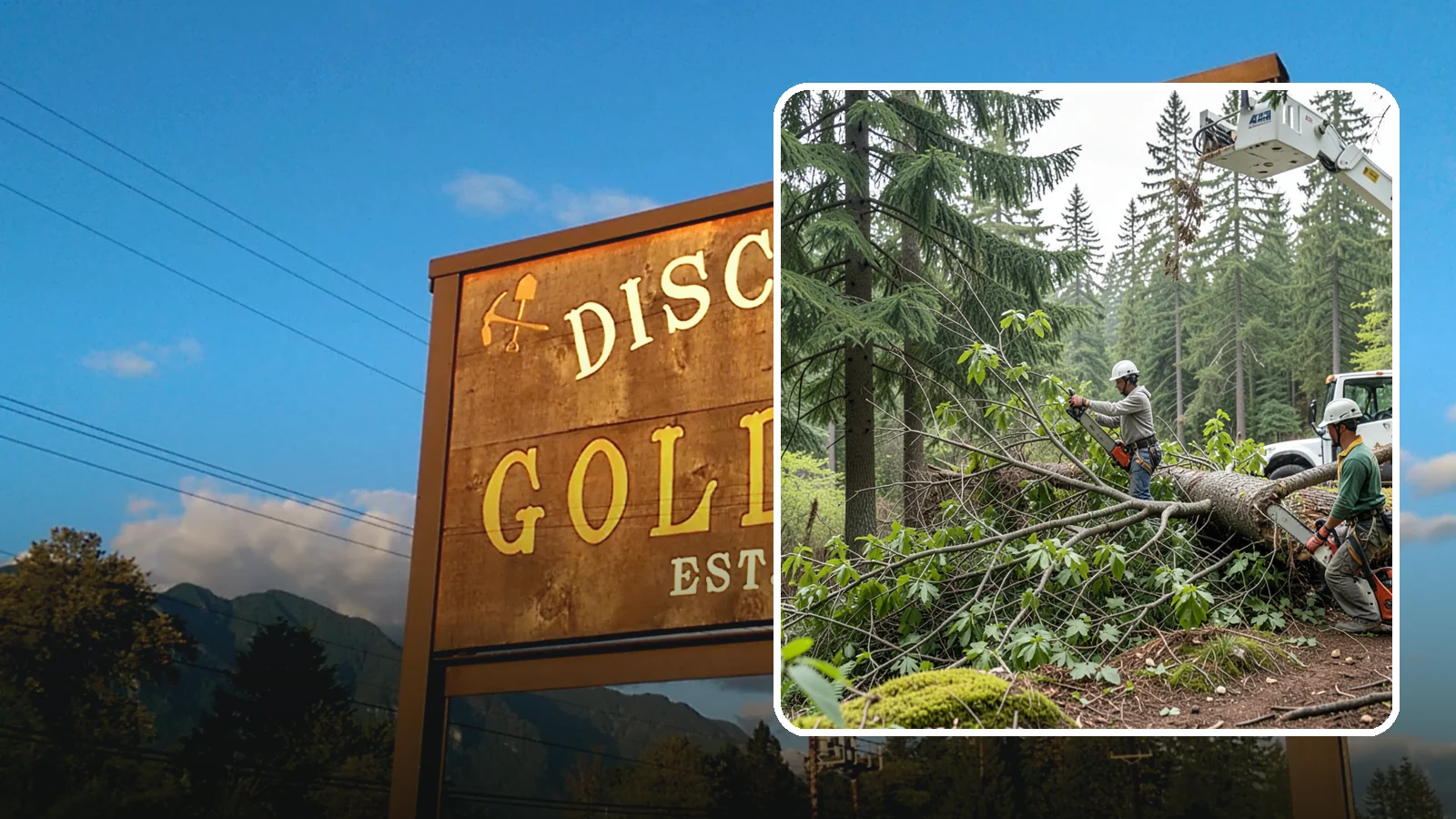 Crown cleaning in Gold Bar, Snohomish County, WA - The selective removal of dead, dying, diseased, and weakly attached branches from the crown.