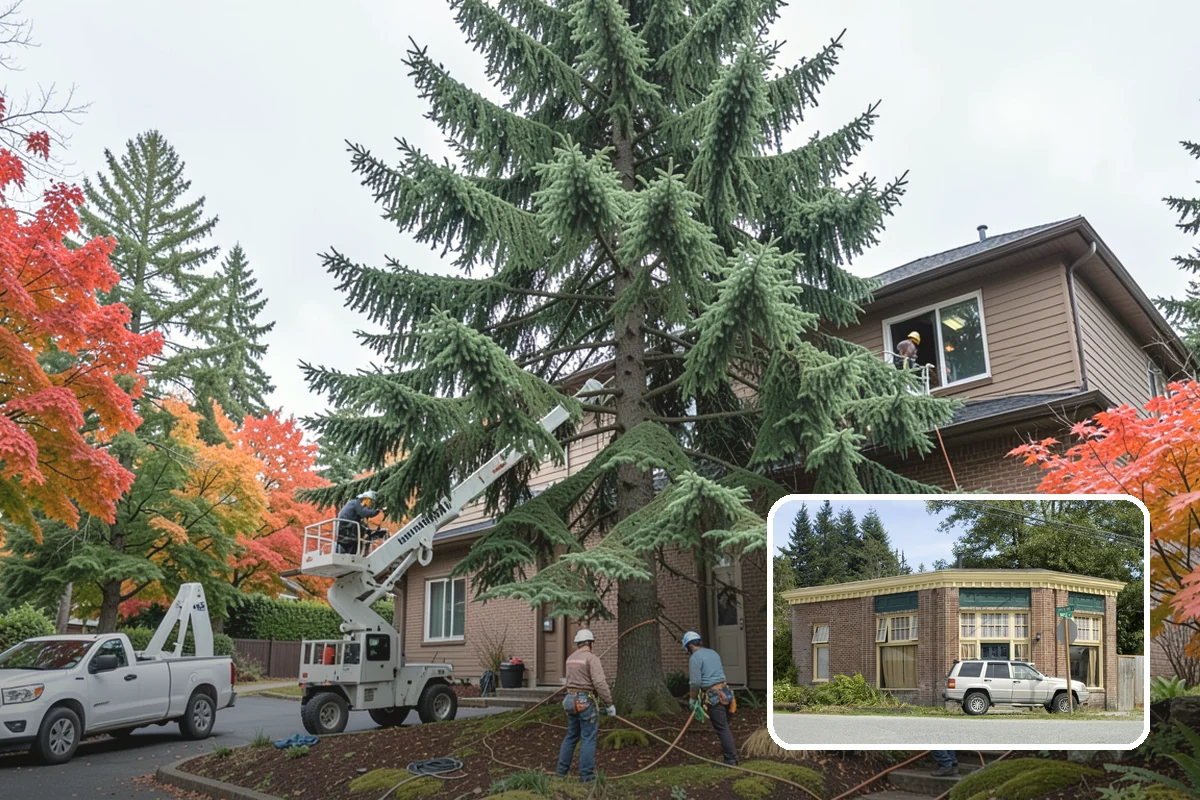Crown cleaning in Hamilton, Skagit County, WA - Improves tree structure, health, and appearance