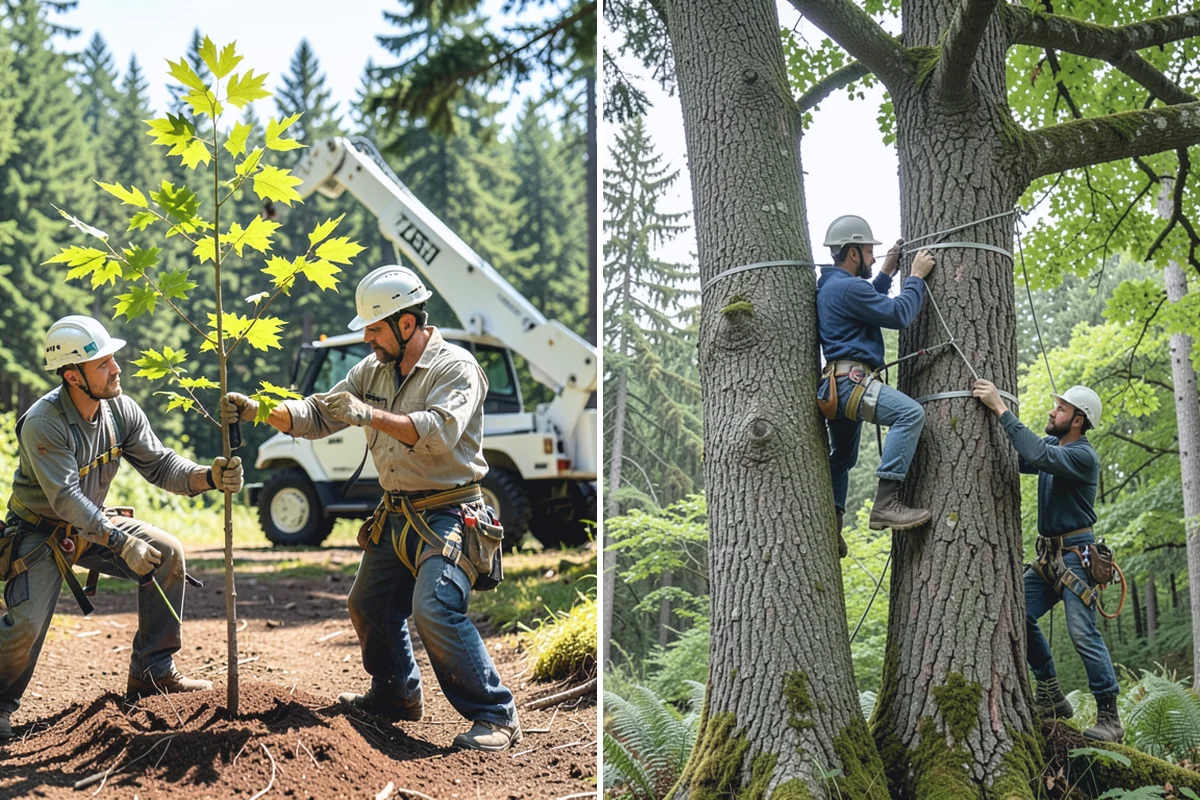 Crown cleaning in Hamilton, Skagit County, WA - Assess canopy condition and pruning objectives