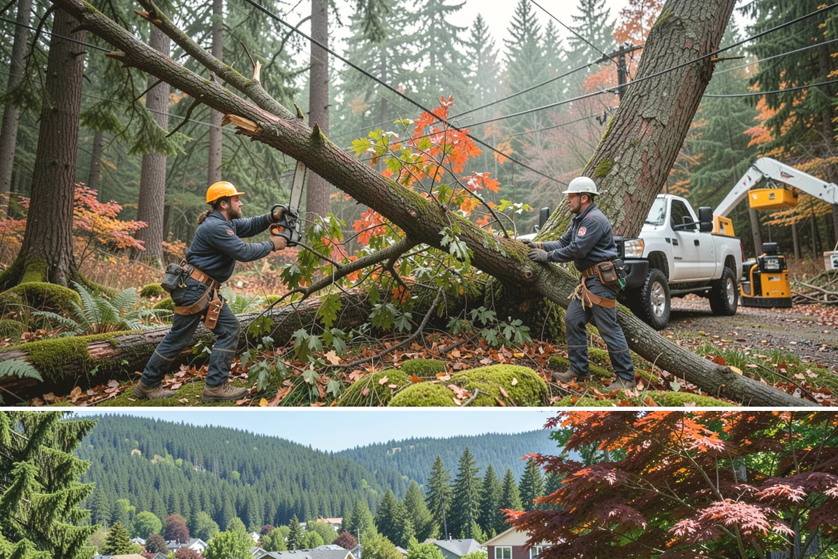 Crown cleaning in Index, Snohomish County, WA - Work should avoid dormant periods when possible for most species in this region, though timing must be adjusted based on specific...