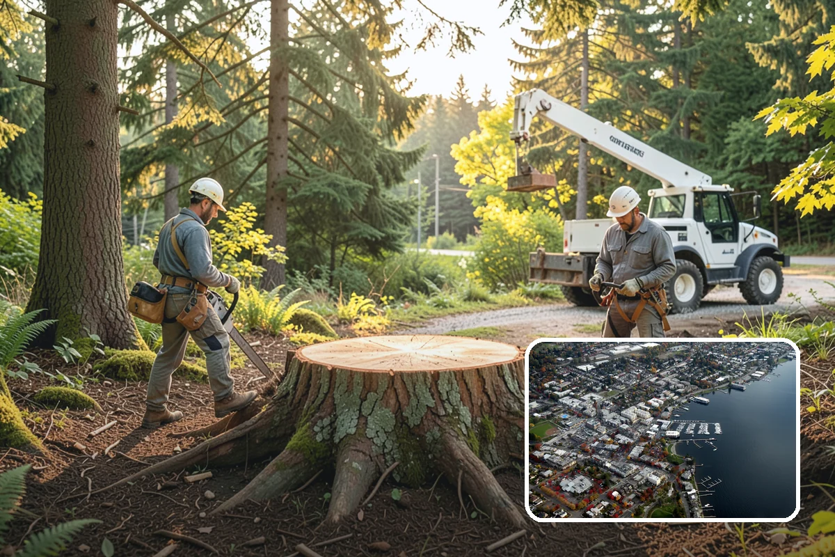 Crown cleaning in Kirkland, King County, WA - Improves tree structure, health, and appearance