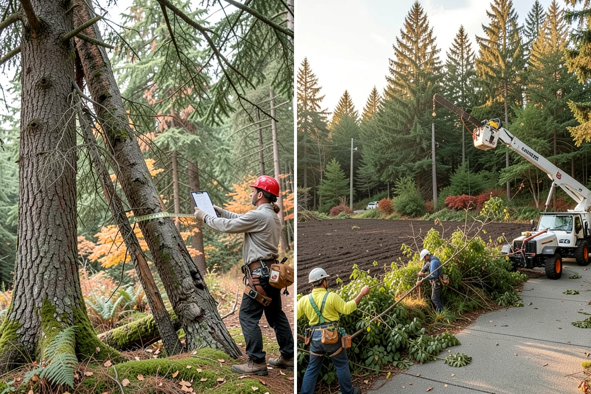 Crown cleaning in Lakewood, Pierce County, WA - Assess canopy condition and pruning objectives