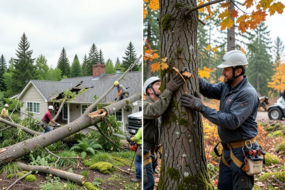 Crown cleaning in Lyman, Skagit County, WA - Assess canopy condition and pruning objectives