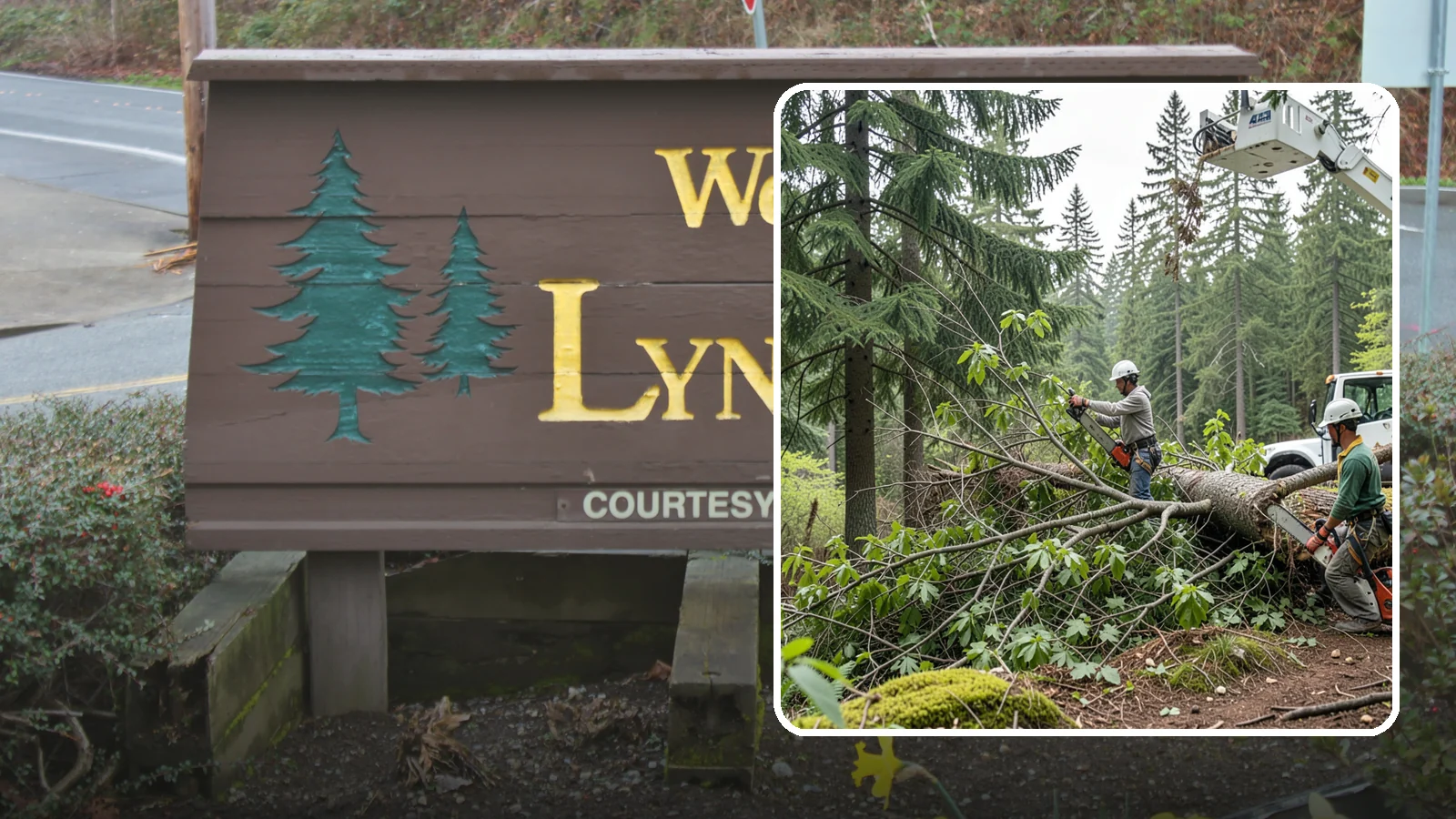 Crown cleaning in Lynnwood, Snohomish County, WA - The selective removal of dead, dying, diseased, and weakly attached branches from the crown.