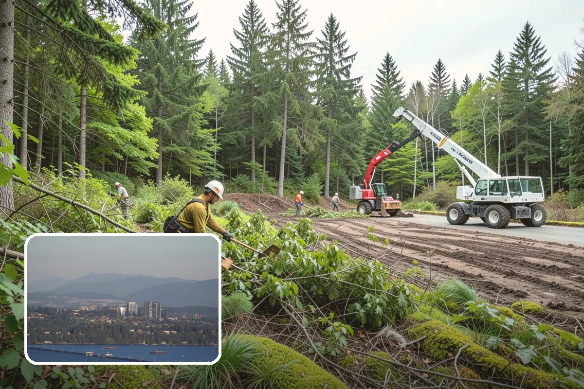 Crown cleaning in Medina, King County, WA - Improves tree structure, health, and appearance