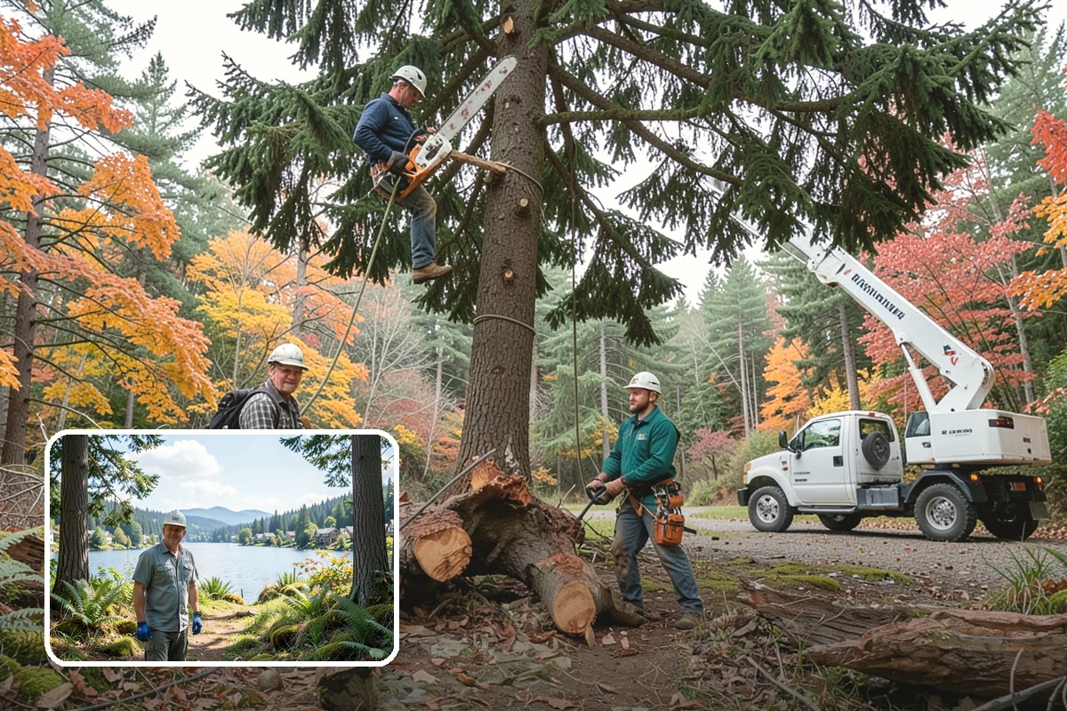 Crown cleaning in Milton, King County, WA - Improves tree structure, health, and appearance