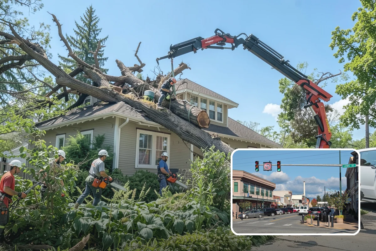 Crown cleaning in Monroe, Snohomish County, WA - Improves tree structure, health, and appearance