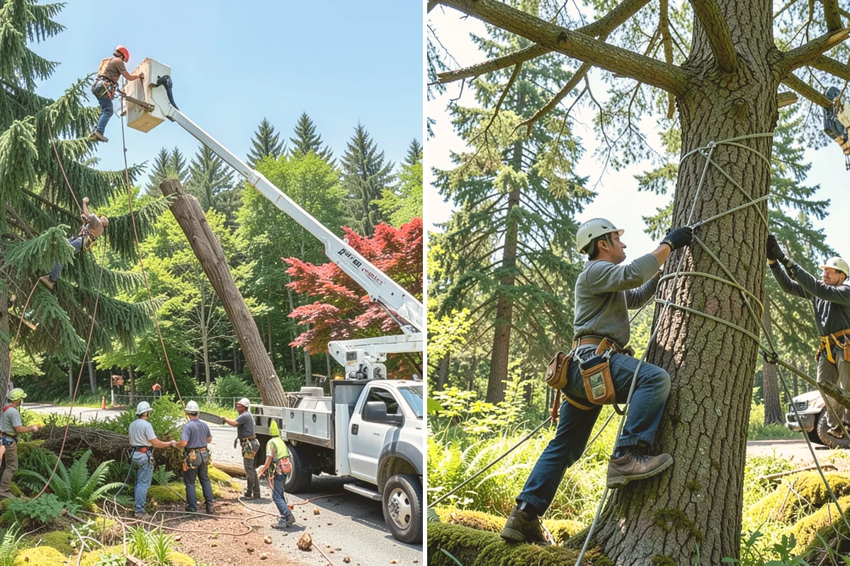 Crown cleaning in Newcastle, King County, WA - Assess canopy condition and pruning objectives