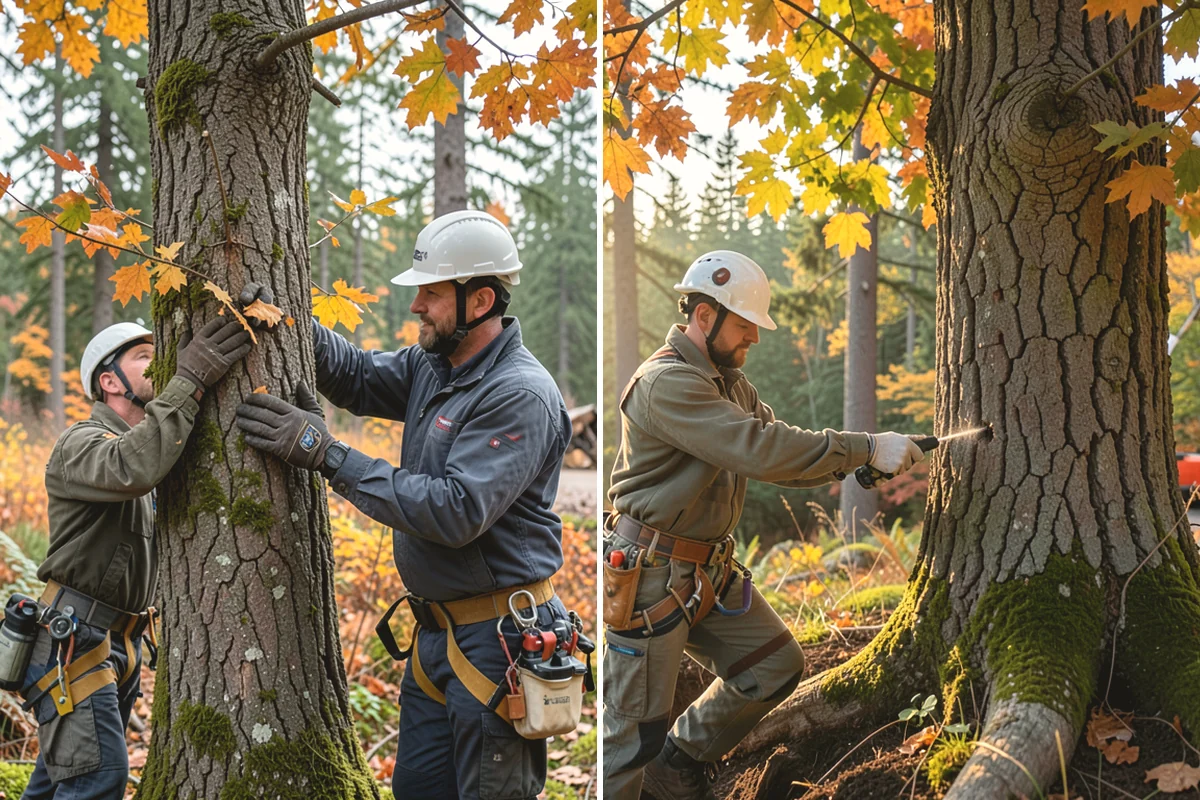 Crown cleaning in North Bend, King County, WA - Assess canopy condition and pruning objectives