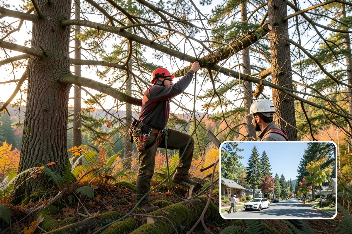 Crown cleaning in Orting, Pierce County, WA - Improves tree structure, health, and appearance
