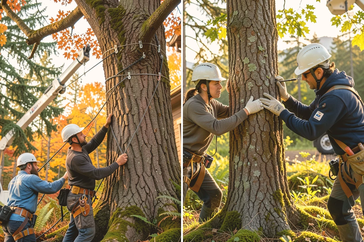Crown cleaning in Orting, Pierce County, WA - Assess canopy condition and pruning objectives