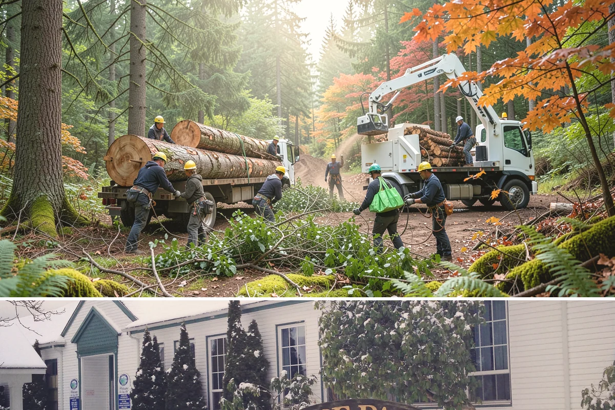 Crown cleaning in Pacific, King County, WA - Work should avoid dormant periods when possible for most species in this region, though timing must be adjusted based on specific...