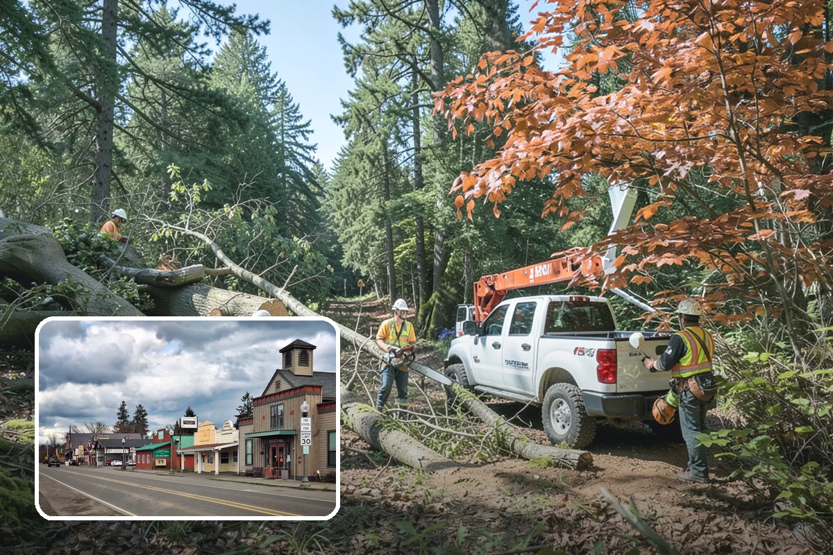 Crown cleaning in Roy, Pierce County, WA - Improves tree structure, health, and appearance