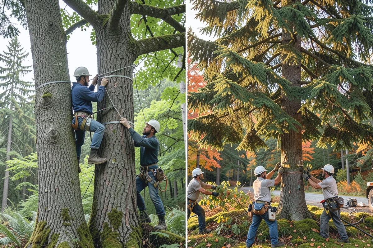 Crown cleaning in Roy, Pierce County, WA - Assess canopy condition and pruning objectives
