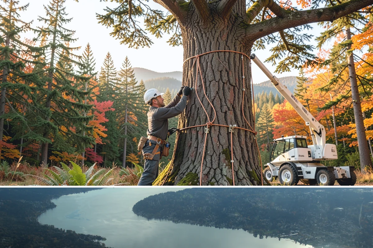 Crown cleaning in Sammamish, King County, WA - Work should avoid dormant periods when possible for most species in this region, though timing must be adjusted based on specific...