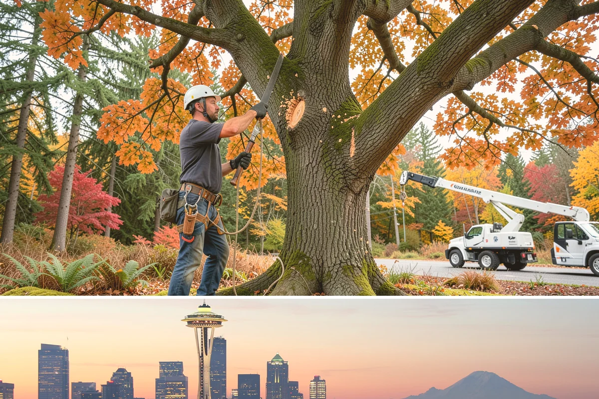 Crown cleaning in Seattle, King County, WA - Work should avoid dormant periods when possible for most species in this region, though timing must be adjusted based on specific...