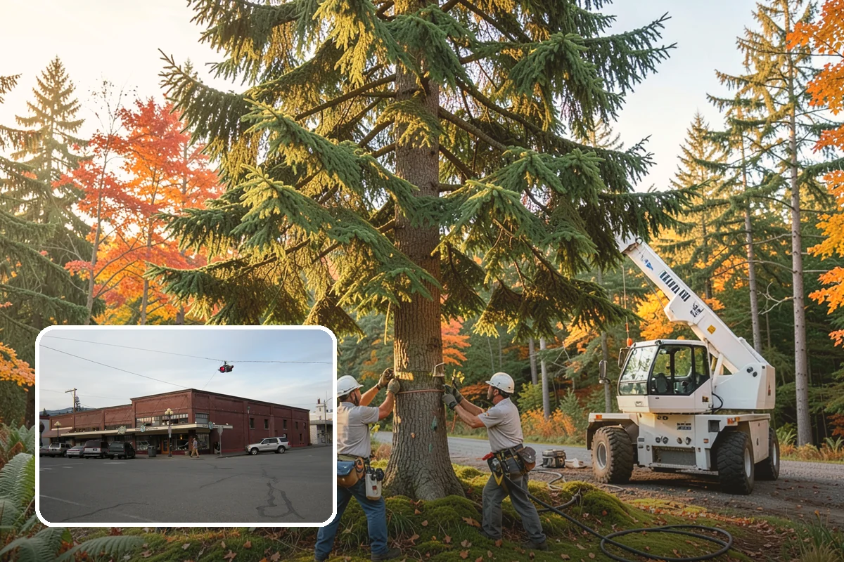 Crown cleaning in Sedro-Woolley, Skagit County, WA - Improves tree structure, health, and appearance