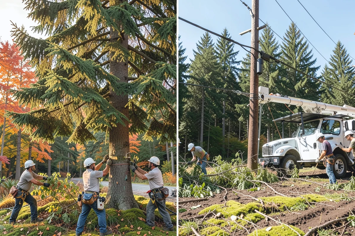 Crown cleaning in South Prairie, Pierce County, WA - Assess canopy condition and pruning objectives