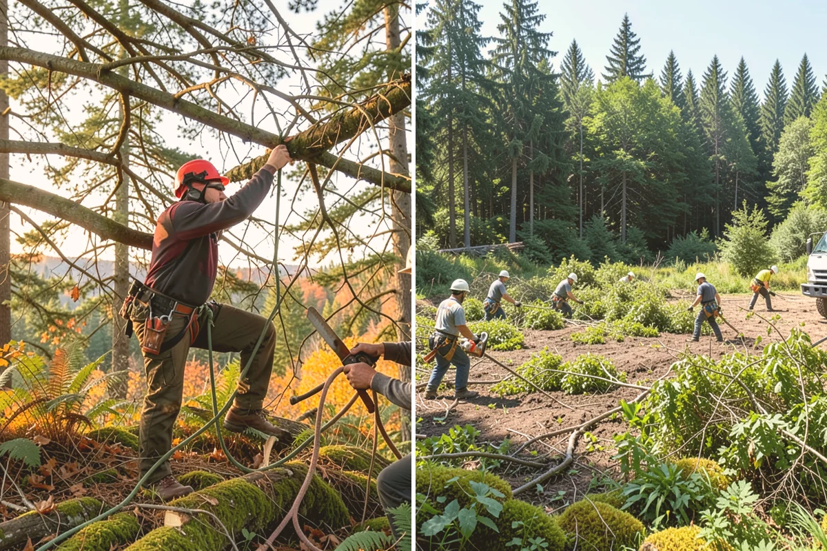 Crown cleaning in Stanwood, Snohomish County, WA - Assess canopy condition and pruning objectives