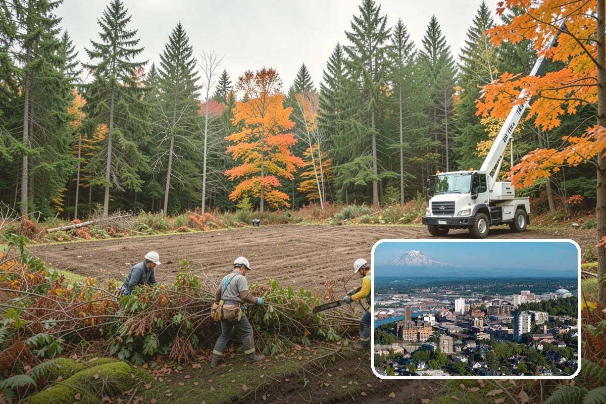 Crown cleaning in Tacoma, Pierce County, WA - Improves tree structure, health, and appearance