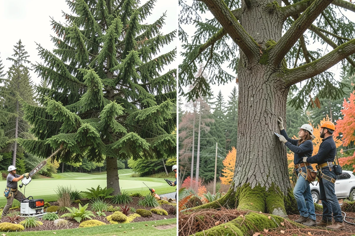 Crown cleaning in Tacoma, Pierce County, WA - Assess canopy condition and pruning objectives