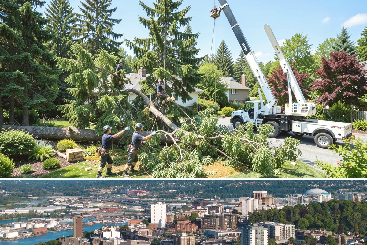 Crown cleaning in Tacoma, Pierce County, WA - Work should avoid dormant periods when possible for most species in this region, though timing must be adjusted based on specific...