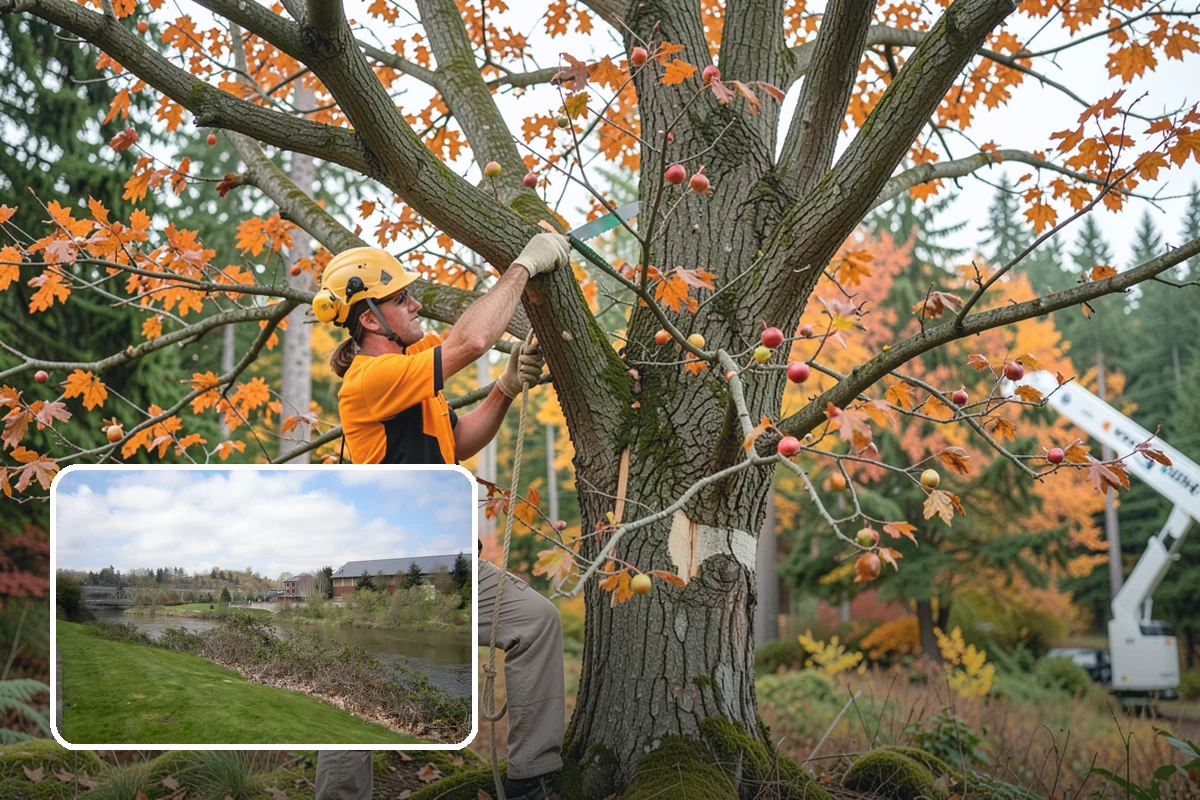 Crown cleaning in Tukwila, King County, WA - Improves tree structure, health, and appearance